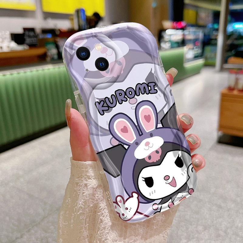 Ốp Lưng iPhone 16 Pro Max 15 Pro Max 14 Pro Max Plus 13 Pro Max 12 Pro Max Case Trong suốt Hoạt hình Dễ thương Thỏ Nhỏ
