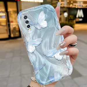 Ốp Lưng VIVO Y20 Y20i Y20s Y12s Y12a Y20t Y30G Y20S G Y20S D Y20S M Y11s Case Trong suốt Dễ thương bướm đẹp Z4842