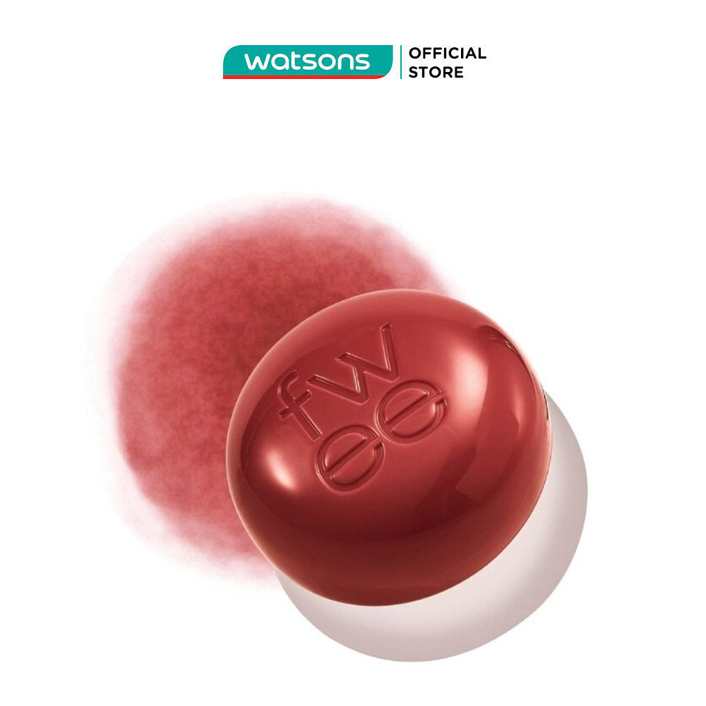 Son & Má Hồng Fwee Lip&Cheek Blurry Pudding Pot 5g .#Cherry