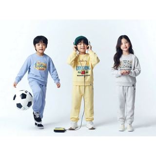 BM2605ST09 - Bộ nỉ da cá Beemon cổ tròn trẻ em size 120-170