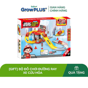 Đồ chơi trẻ em bằng nhựa: Bộ đường ray xe cứu hỏa