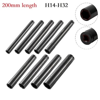 [Fuxin] Bộ điều khiển cờ lê ổ cắm 1 / 2 200mm Bộ chuyển đổi đầu lục giác