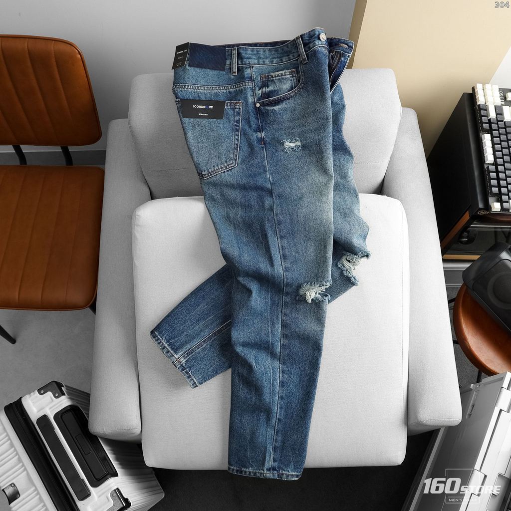 Quần Jeans Nam ICONDENIM Stonefade QJID0304 | BigBuy360 - bigbuy360.vn