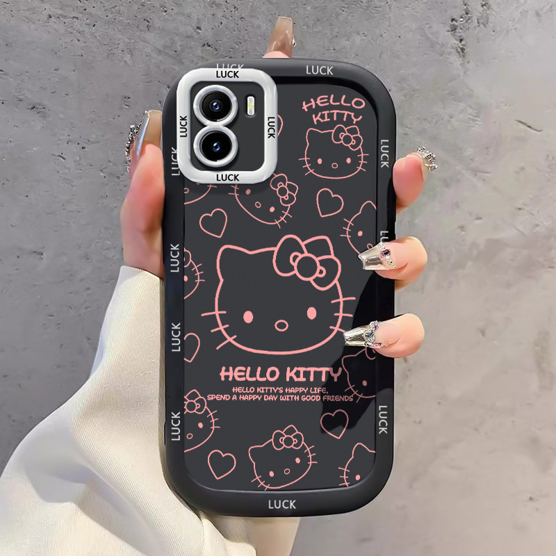 Ốp Lưng VIVO Y15S Y15A Y15C Y01 Silicon Case Mèo Hoạt hình HS0072