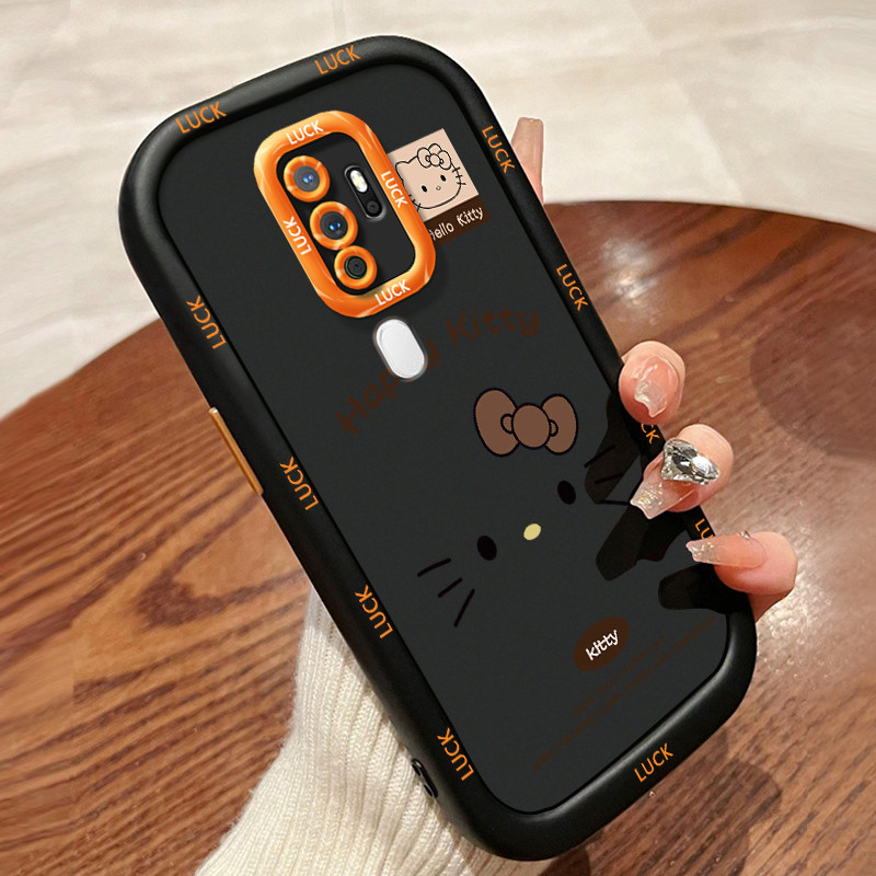Ốp Lưng OPPO A5 2020 A9 2020 Silicon Case Mèo Hoạt hình HS0072