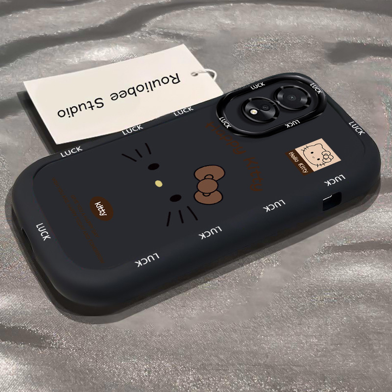 Ốp Lưng OPPO A18 A38 Silicon Case Mèo Hoạt hình HS0072