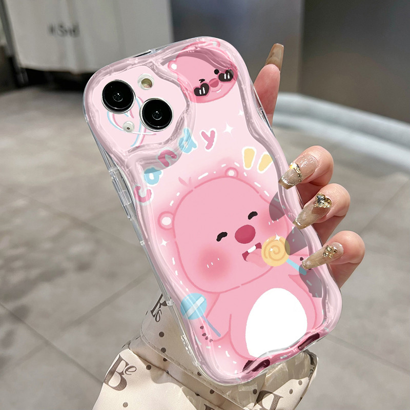 Ốp Lưng OPPO A53 2020 A33 2020 A53s A54 A32 A11s Case Trong suốt Gấu Nhỏ siêu dễ thương Z4860