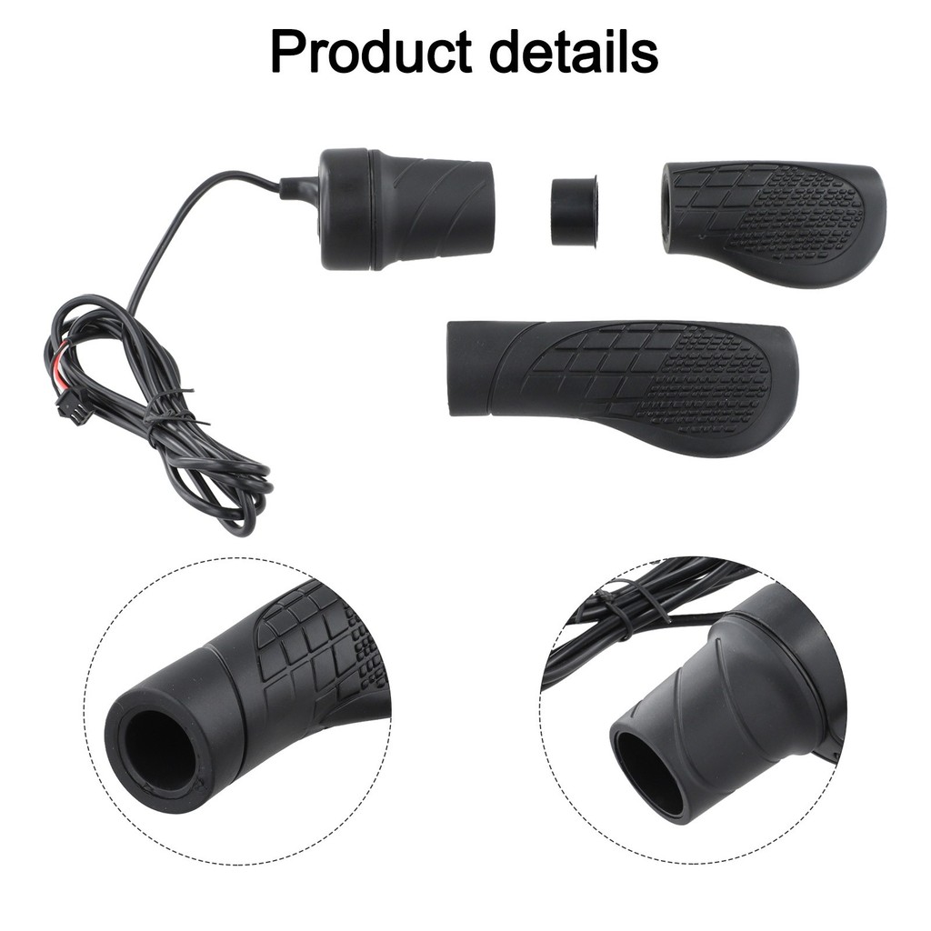 Tay Lái Ga 3Pin 5V Nửa Xoay cho Xe Đạp Điện và Tay Ga