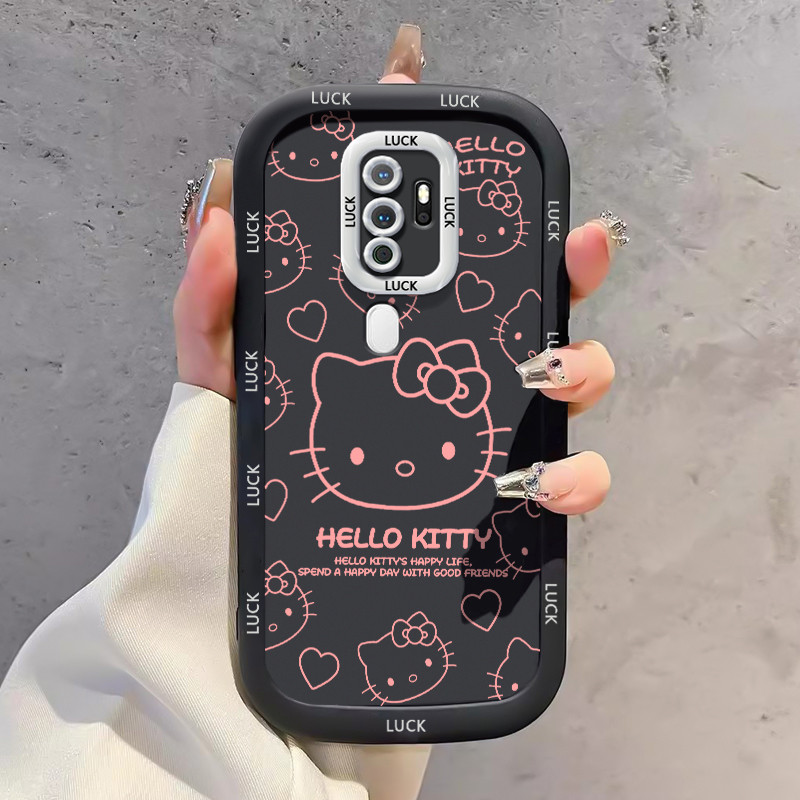 Ốp Lưng OPPO A5 2020 A9 2020 Silicon Case Mèo Hoạt hình HS0072