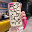 Ốp Lưng OPPO A54 4G Case Với Lanyard Dễ thương Mèo