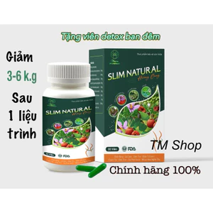 Giảm cân Hoàng Cung Slim Natural Hộp 30 Viên