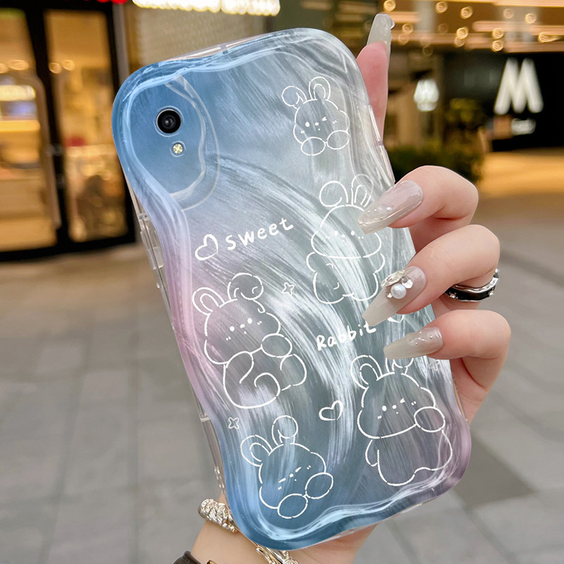 Ốp Lưng VIVO Y91C Y90 Y1s Case Cao cấp Trong suốt đáng yêu Gấu Nhỏ
