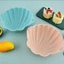 {Mới vào tháng 6} Phụ kiện làm bánh silicon hình vỏ sáng tạo có tay cầm cho bánh tự làm