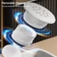 Nắp tràn bồn rửa bằng silicon Nút chặn thoát nước mùi không mong muốn 22mm đến 28mm