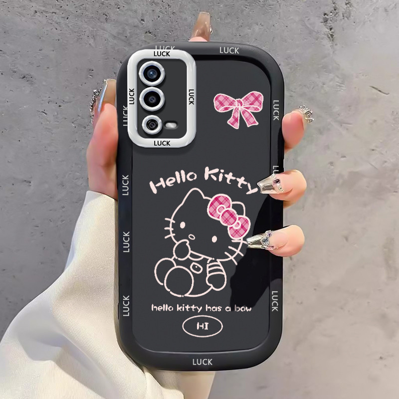 Ốp Lưng OPPO A55 4G Silicon Case Mèo Hoạt hình HS0074