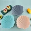 {Mới vào tháng 6} Phụ kiện làm bánh silicon hình vỏ sáng tạo có tay cầm cho bánh tự làm