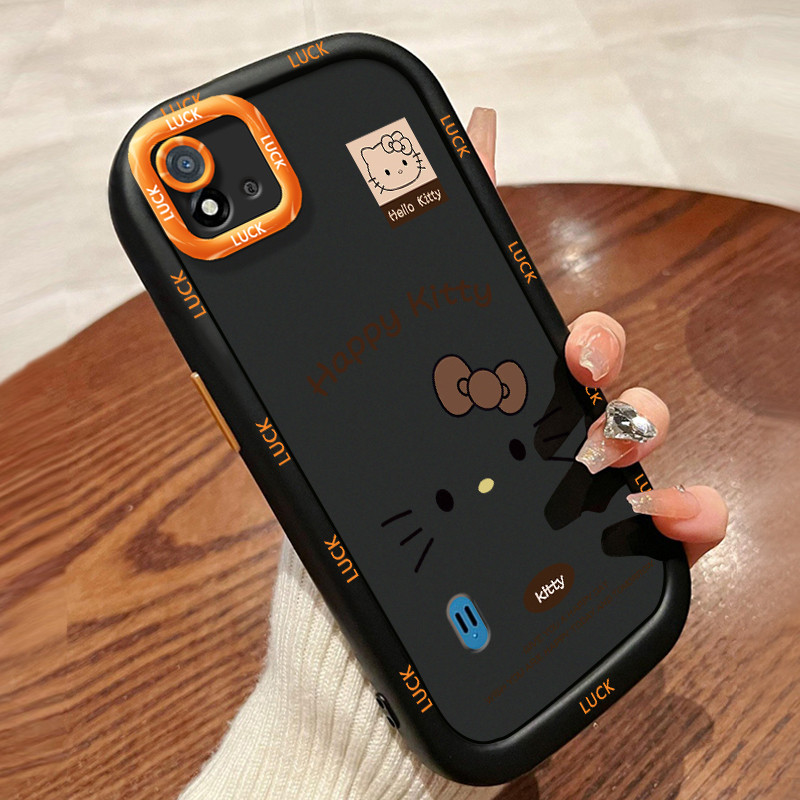 Ốp Lưng Realme C20 C20A C11 2020 C11 2021 Silicon Case Mèo Hoạt hình HS0072