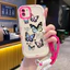 Ốp Lưng Samsung A03 Case Bướm nhỏ đẹp Với Lanyard