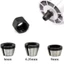 Bộ chuyển đổi kẹp Collet 6mm / 6.35mm / 8mm có đai ốc để khắc máy cắt tỉa