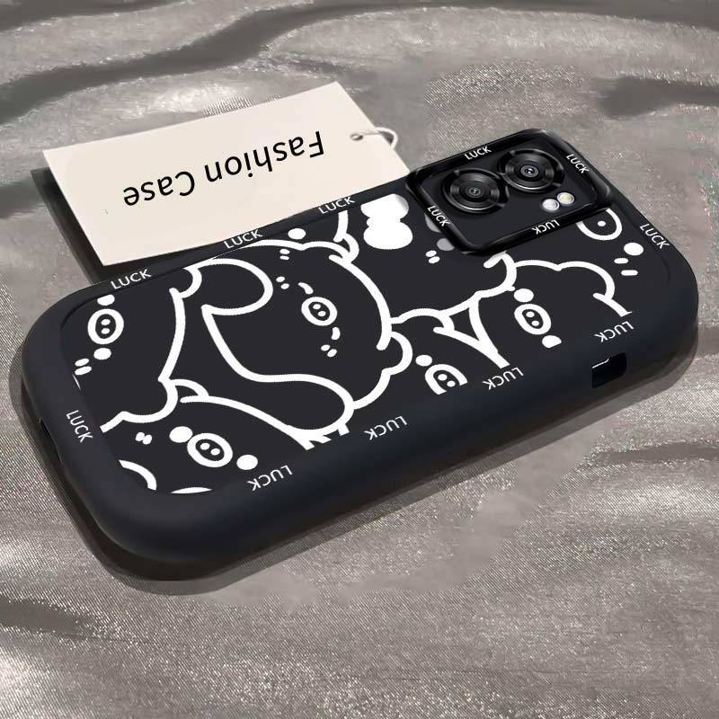 Ốp Lưng OPPO A57 2022 A77 2022 A57s A57e A77s Case Hoạt hình Đáng yêu Vỏ mềm
