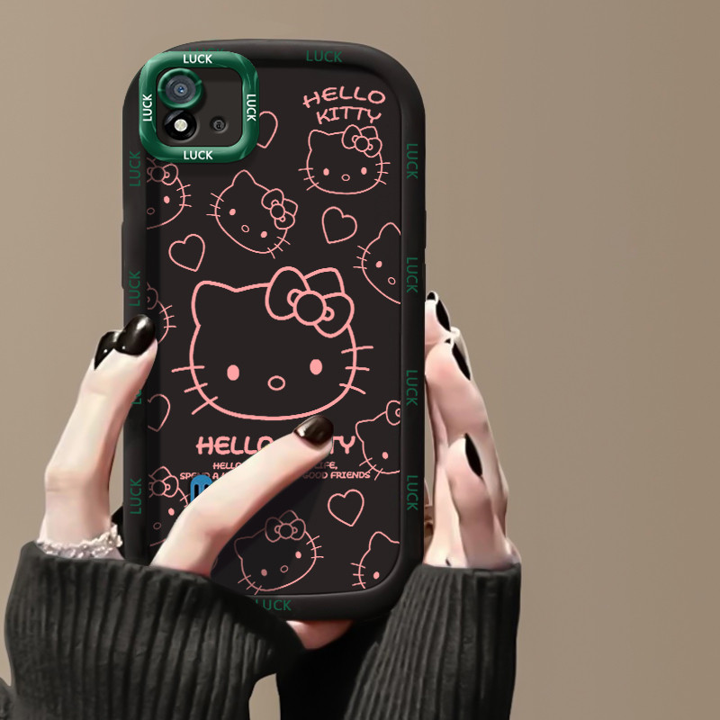 Ốp Lưng Realme C20 C20A C11 2020 C11 2021 Silicon Case Mèo Hoạt hình HS0072