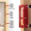 Bản lề hợp kim nhôm Mortising Jig khoan định vị cố định vị cho bán kính 1 / 4 5 / 8