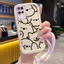 Ốp Lưng OPPO A54 4G Case Với Lanyard Dễ thương Mèo