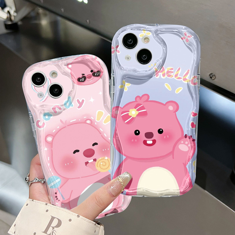 Ốp Lưng OPPO A53 2020 A33 2020 A53s A54 A32 A11s Case Trong suốt Gấu Nhỏ siêu dễ thương Z4860