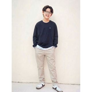 BM2605PT01 - Quần Beemon túi cơi trẻ em thêu nguyệt quế size 120-160
