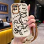 Ốp Lưng OPPO A54 4G Case Với Lanyard Dễ thương Mèo