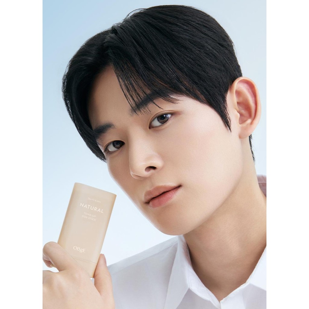[OBgE] Kem chống nắng tự nhiên Hàn Quốc SPF50 + PA + + + + 18g - Kem chống nắng Tone Up, Base