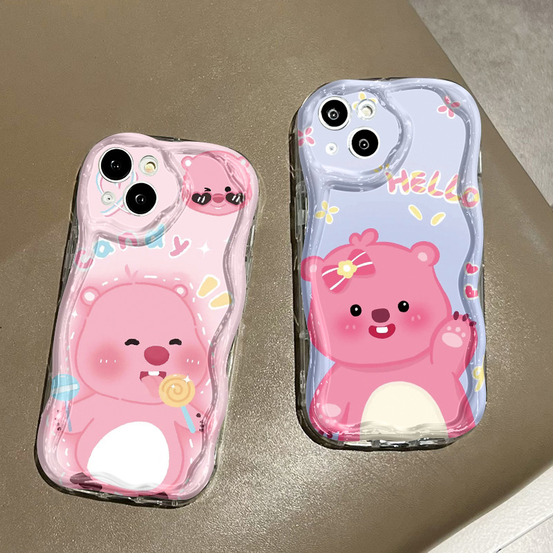 Ốp Lưng OPPO A53 2020 A33 2020 A53s A54 A32 A11s Case Trong suốt Gấu Nhỏ siêu dễ thương Z4860