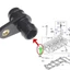 Kết nối ổ cắm nước động cơ cho Land Rover cho Range Rover LR073690