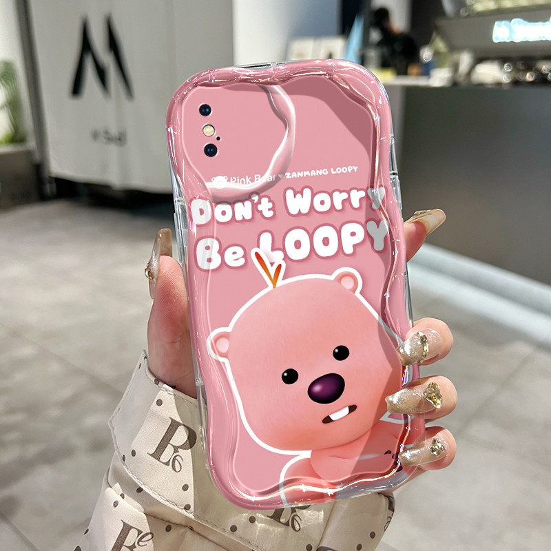 Ốp Lưng iPhone X Xs Max Xr 7 8 Se 2020 6 Plus 6s Plus 11 Pro Case Trong suốt Hoạt hình Gấu Nhỏ Z4859