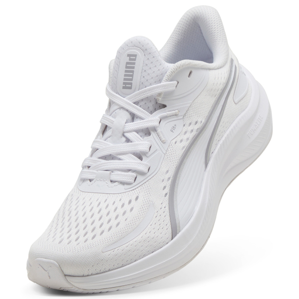 Giày Chạy Bộ PUMA Unisex Skyrocket Lite 2 White-Vibrant Silver-Silver Màu Trắng | BigBuy360 - bigbuy360.vn