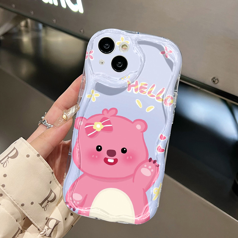 Ốp Lưng OPPO A53 2020 A33 2020 A53s A54 A32 A11s Case Trong suốt Gấu Nhỏ siêu dễ thương Z4860