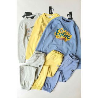 BM2605ST09 - Bộ nỉ da cá Beemon cổ tròn trẻ em size 120-170