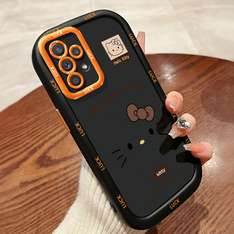 Ốp Lưng Samsung A52 4G A52 5G A52s 5G A13 5G A04s A23 5G M23 F23 A32 4G A33 5G A53 5G Silicon Case Mèo Hoạt hình HS0072