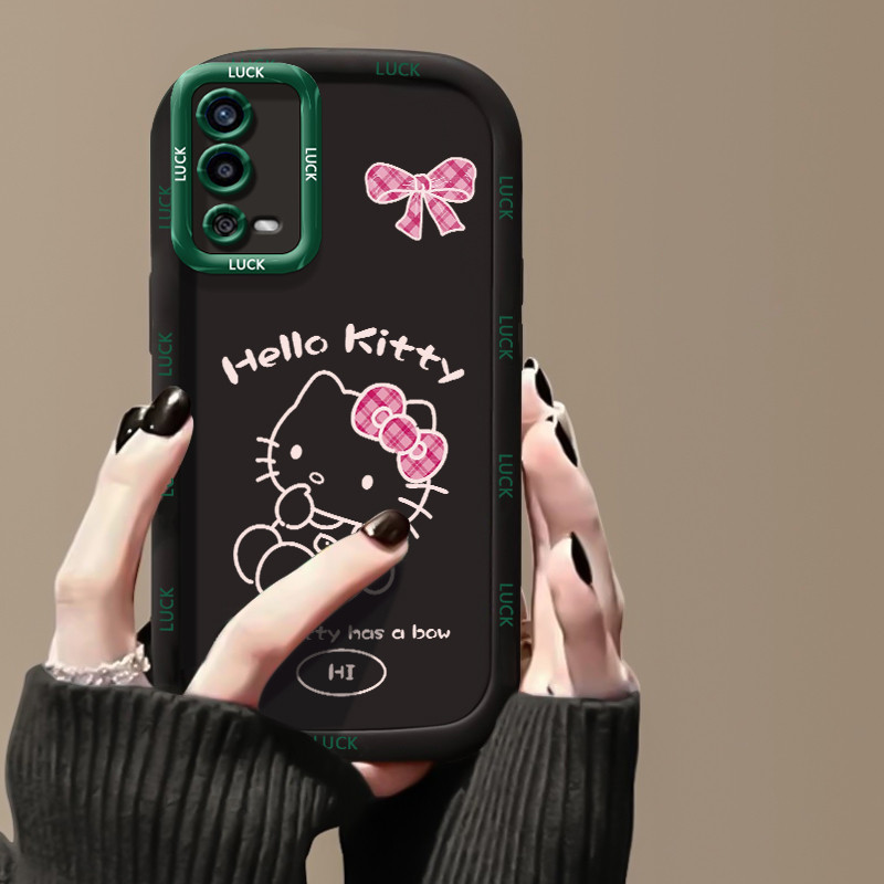 Ốp Lưng OPPO A55 4G Silicon Case Mèo Hoạt hình HS0074