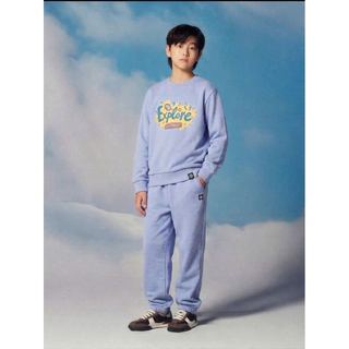 BM2605ST09 - Bộ nỉ da cá Beemon cổ tròn trẻ em size 120-170