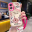 Ốp Lưng OPPO A17 A17K Case Hoa nhỏ đẹp Với Lanyard