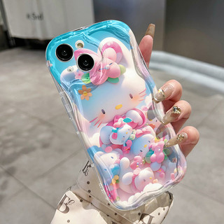 Ốp Lưng Xiaomi Redmi 10 Prime 10C Case Trong suốt Hoạt hình mèo trắng đáng yêu