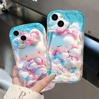 Ốp Lưng Xiaomi Redmi 10 Prime 10C Case Trong suốt Hoạt hình mèo trắng đáng yêu