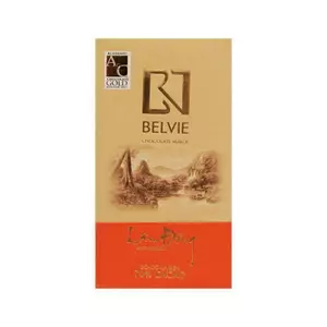 Socola Đen Lâm Đồng 70% Belvie 80g – Cacao Tuyển Chọn, Làm Quà Việt Sang Trọng