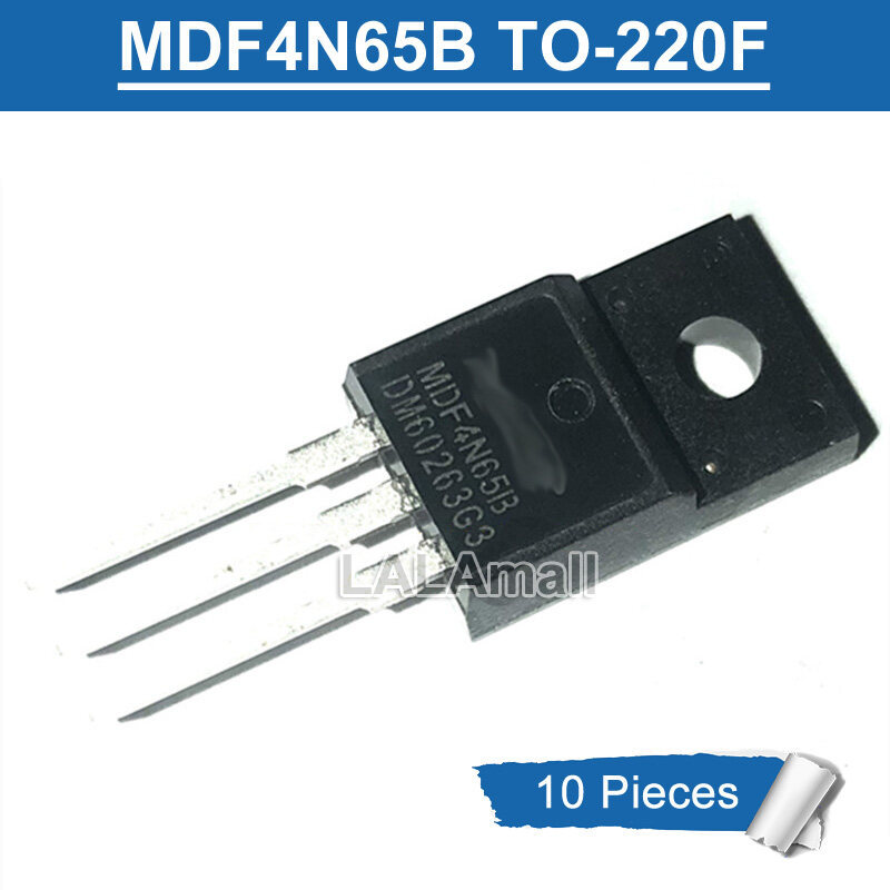 10 chiếc MDF4N65B TO-220F MDF 4N65B 4N65 TO220F 4A / 650V N-Channel ...