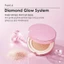 Kem nền đệm Hàn Quốc Glow Ampoule Main + Refill 24g - Dewy Glow, Full Coverage