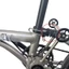 CHO Giảm xóc xe đạp BROMPTON Hệ thống treo lò xo kép cho xe đạp gấp