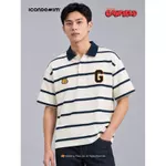 Áo Polo Nam ICONDENIM Garfield Retro Mascot Form Boxy PLID0358 — ảnh 2