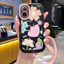 Ốp Lưng Realme C67 12 Lite Case Với Lanyard Hoa Đáng yêu