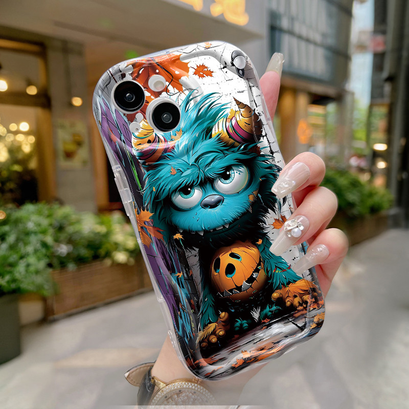 Ốp Lưng OPPO Reno 5 5G Reno 5K 5G Find X3 Lite Case Trong suốt Vỏ mềm Mẫu Hoạt hình đáng yêu